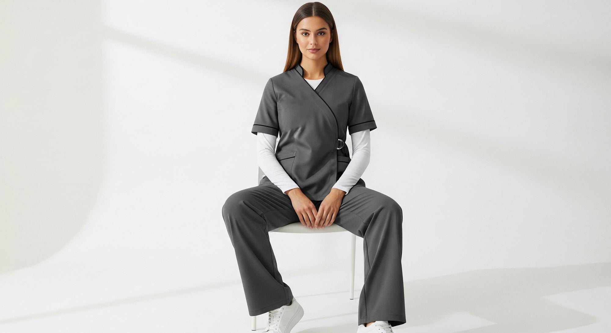 Iron V – Side Tie Scrub Set