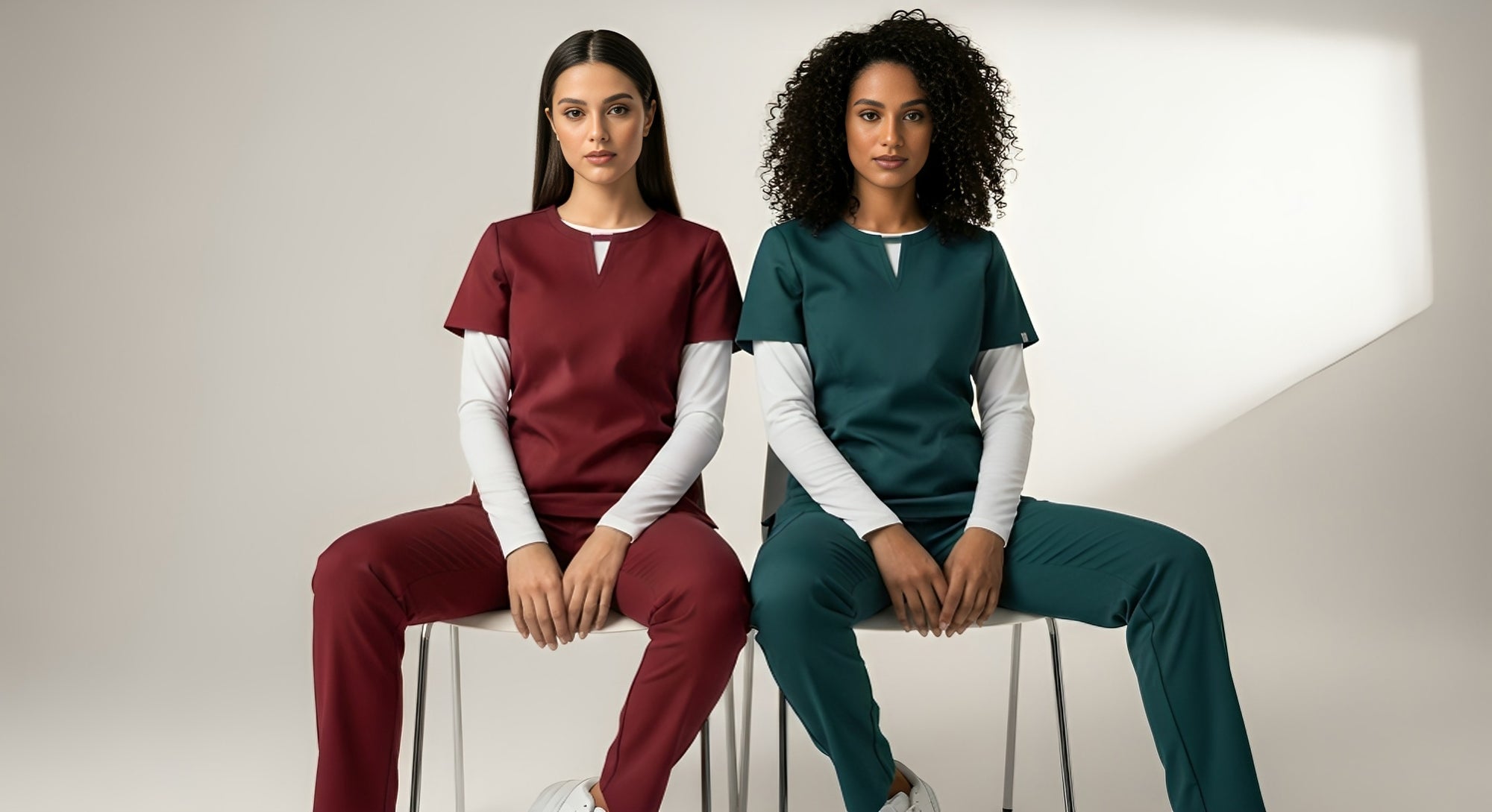 V-Neck Medical Set