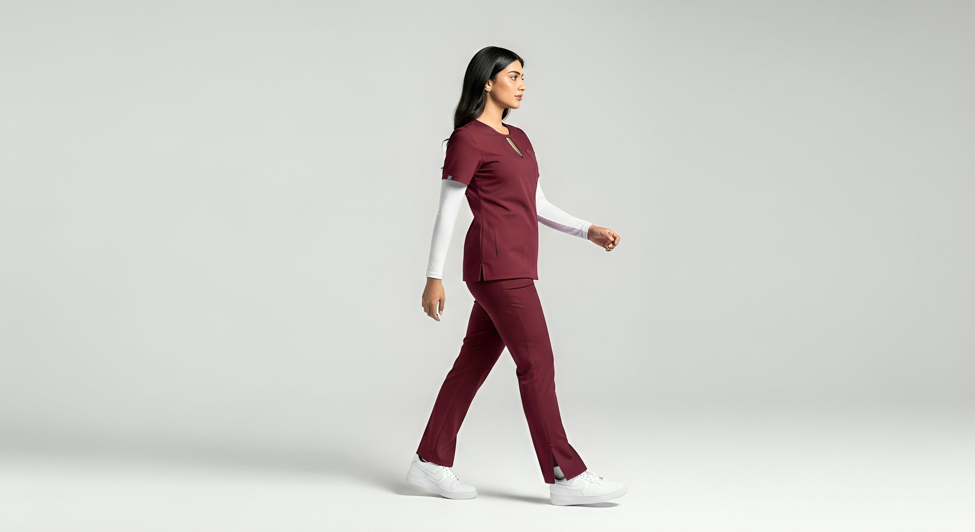 V-Neck Medical Set