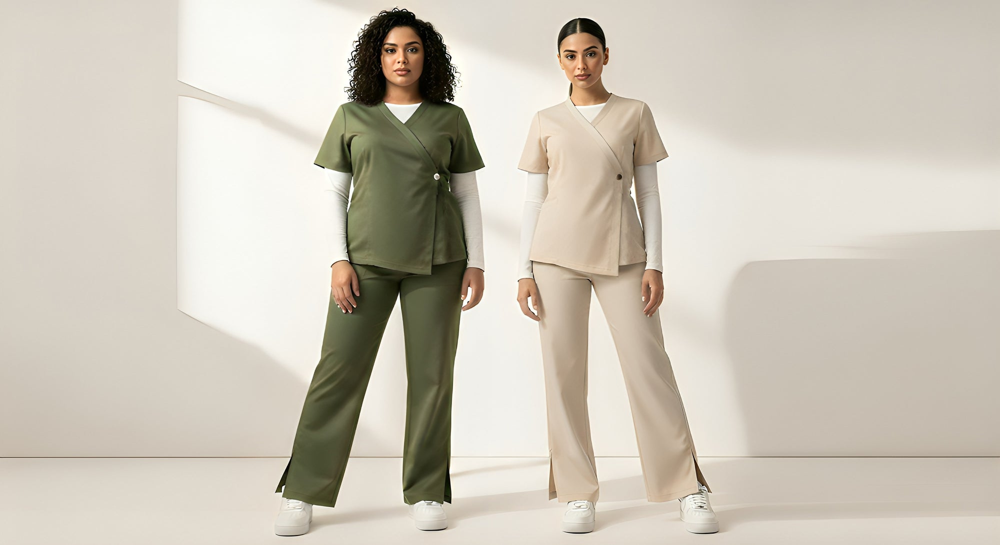 Side Button Scrub Set