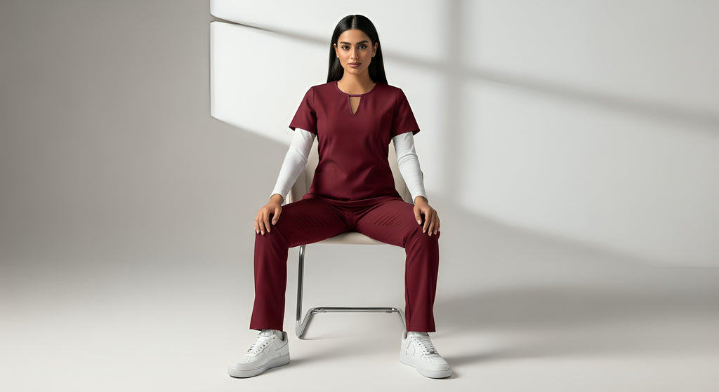 V-Neck Medical Set