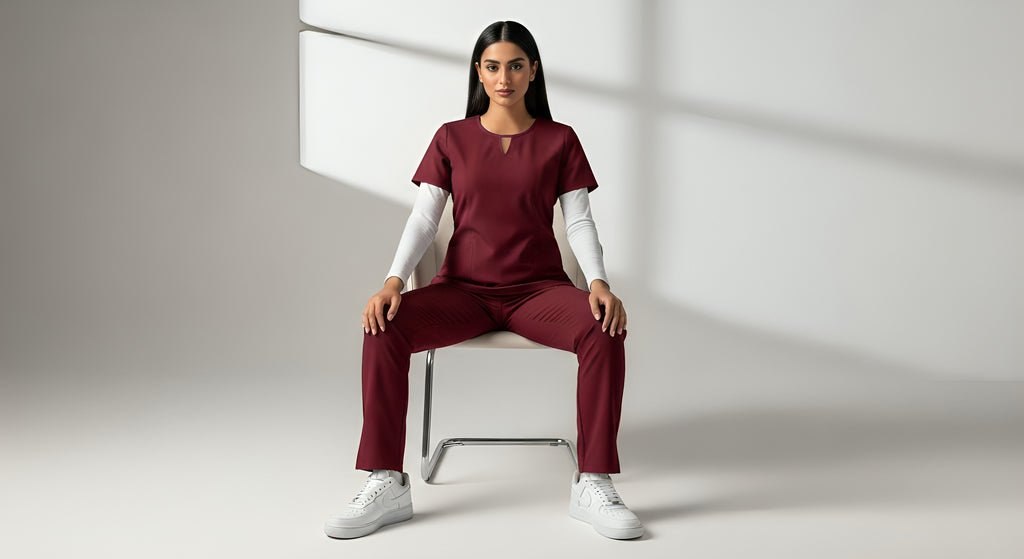 V-Neck Medical Set