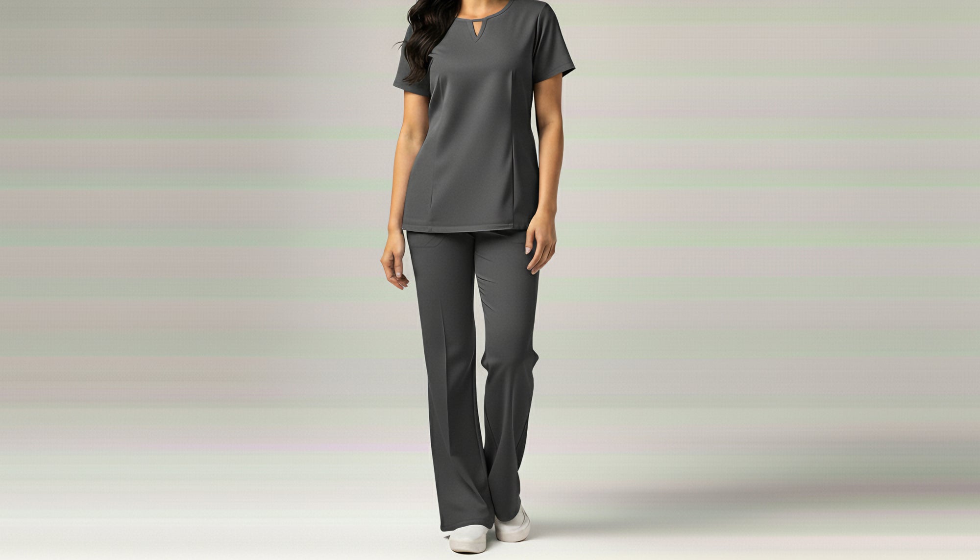 V-Neck Medical Set