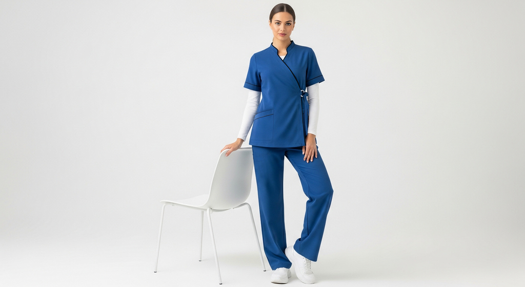 Iron V – Side Tie Scrub Set