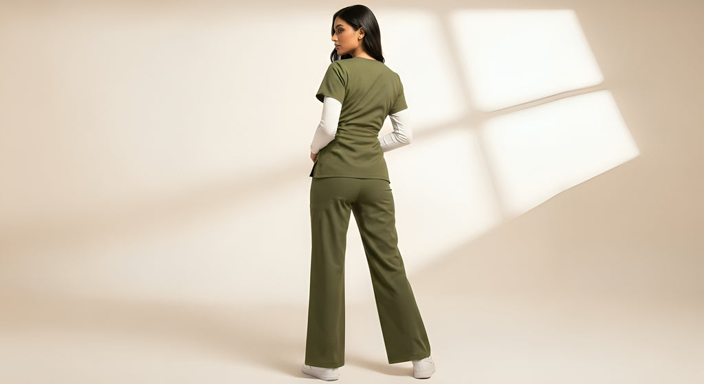 Side Button Scrub Set