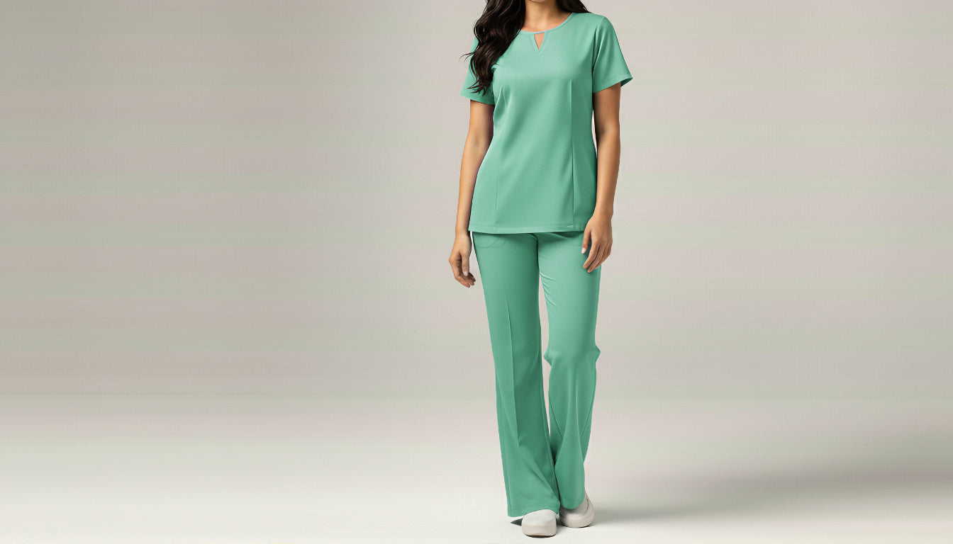 V-Neck Medical Set