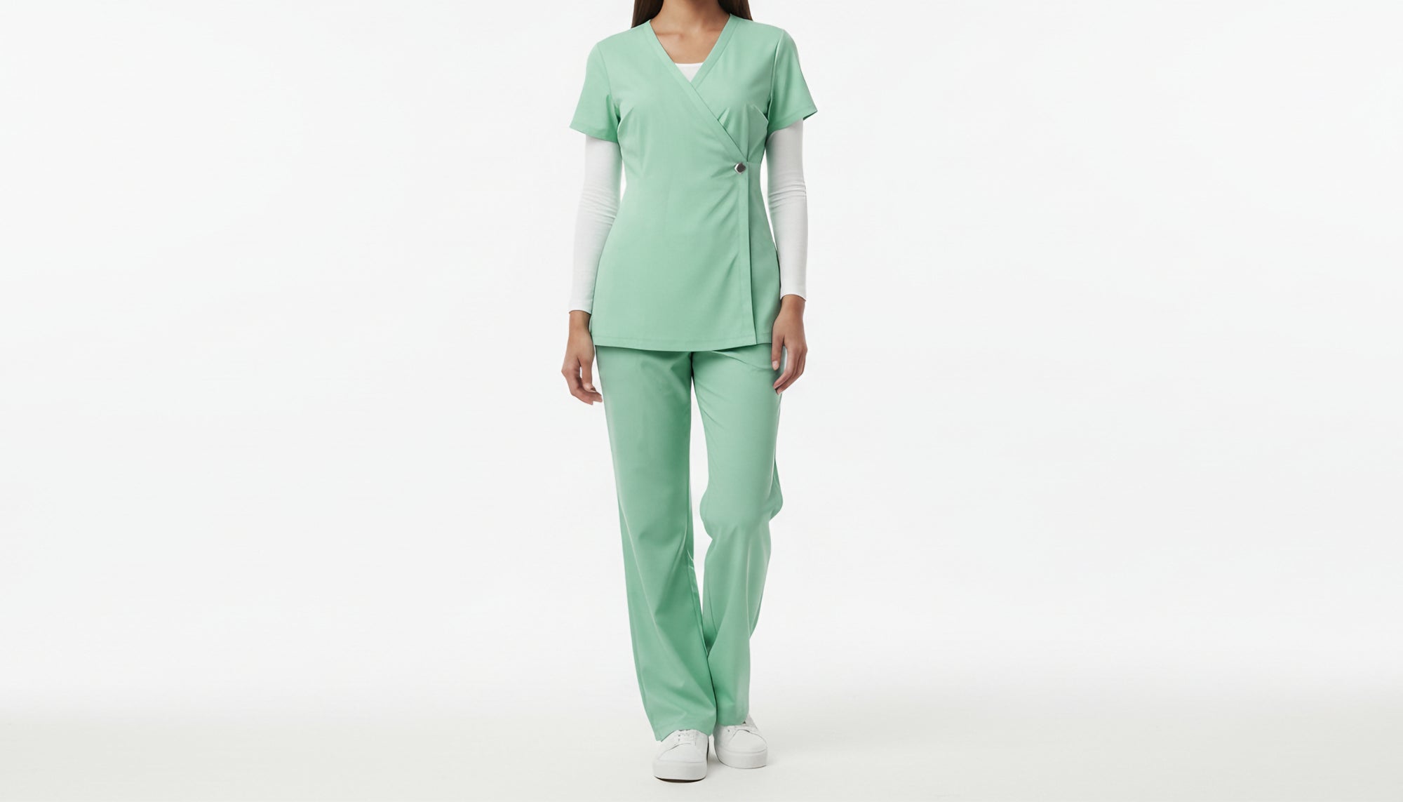 Side Button Scrub Set