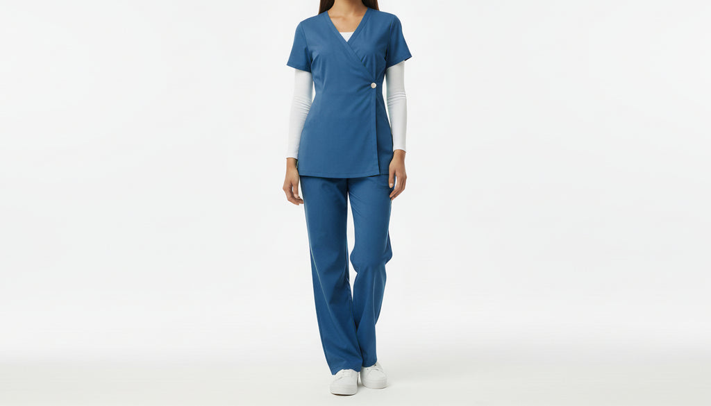 Side Button Scrub Set