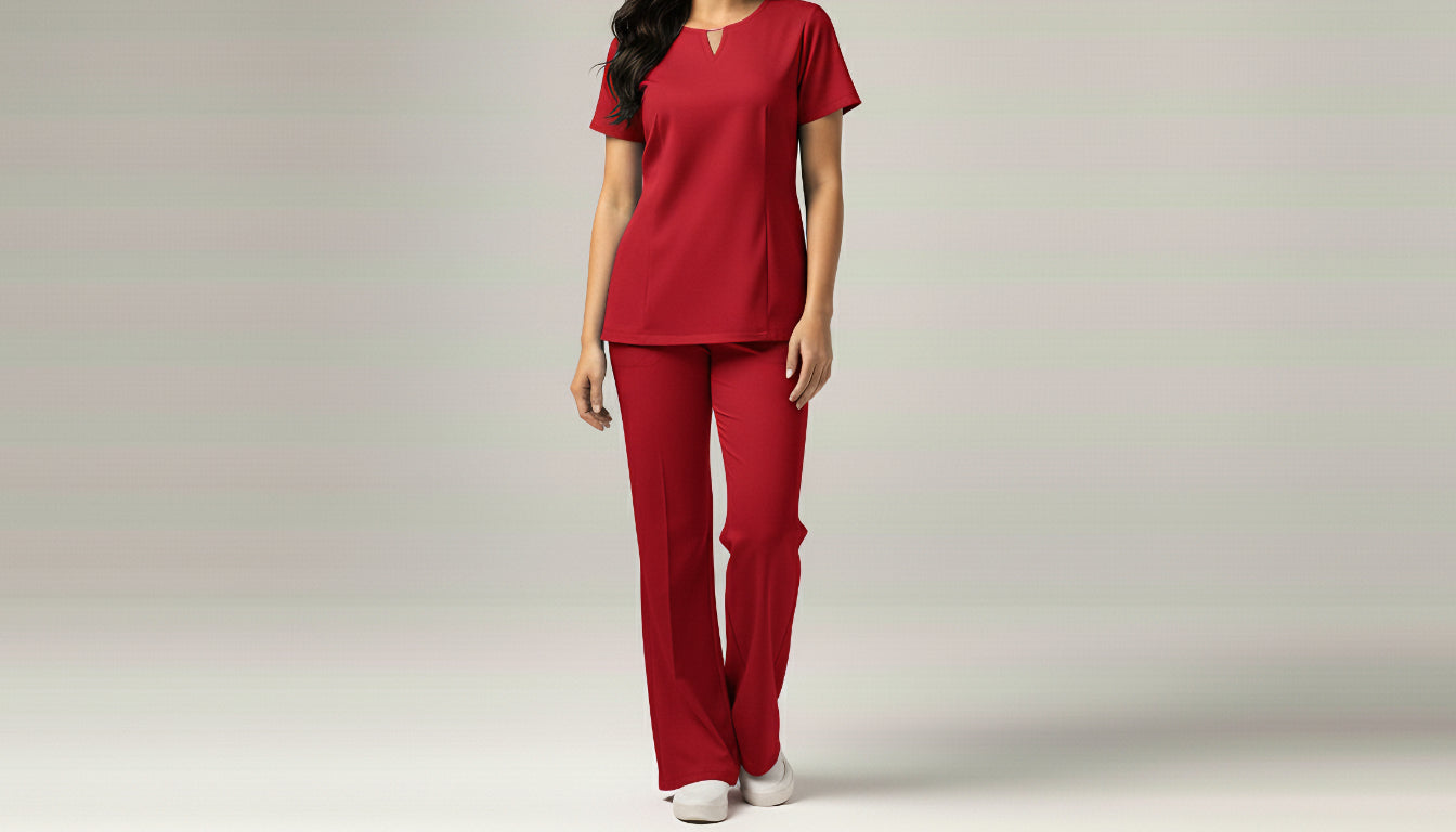 V-Neck Medical Set