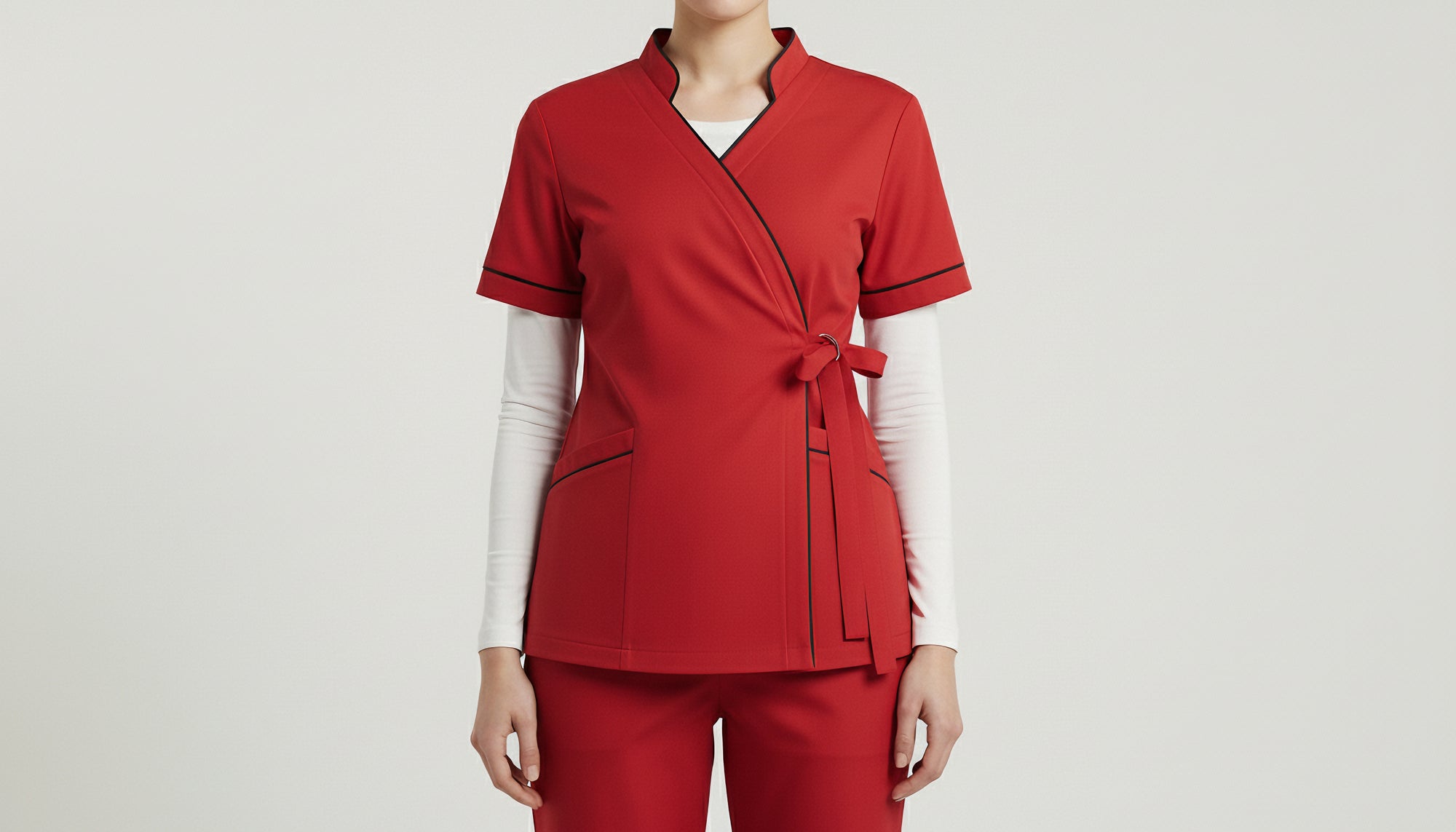 Iron V – Side Tie Scrub Set