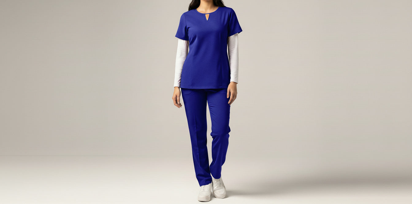 V-Neck Medical Set