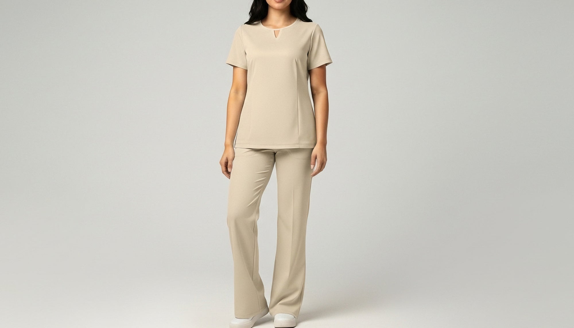 V-Neck Medical Set