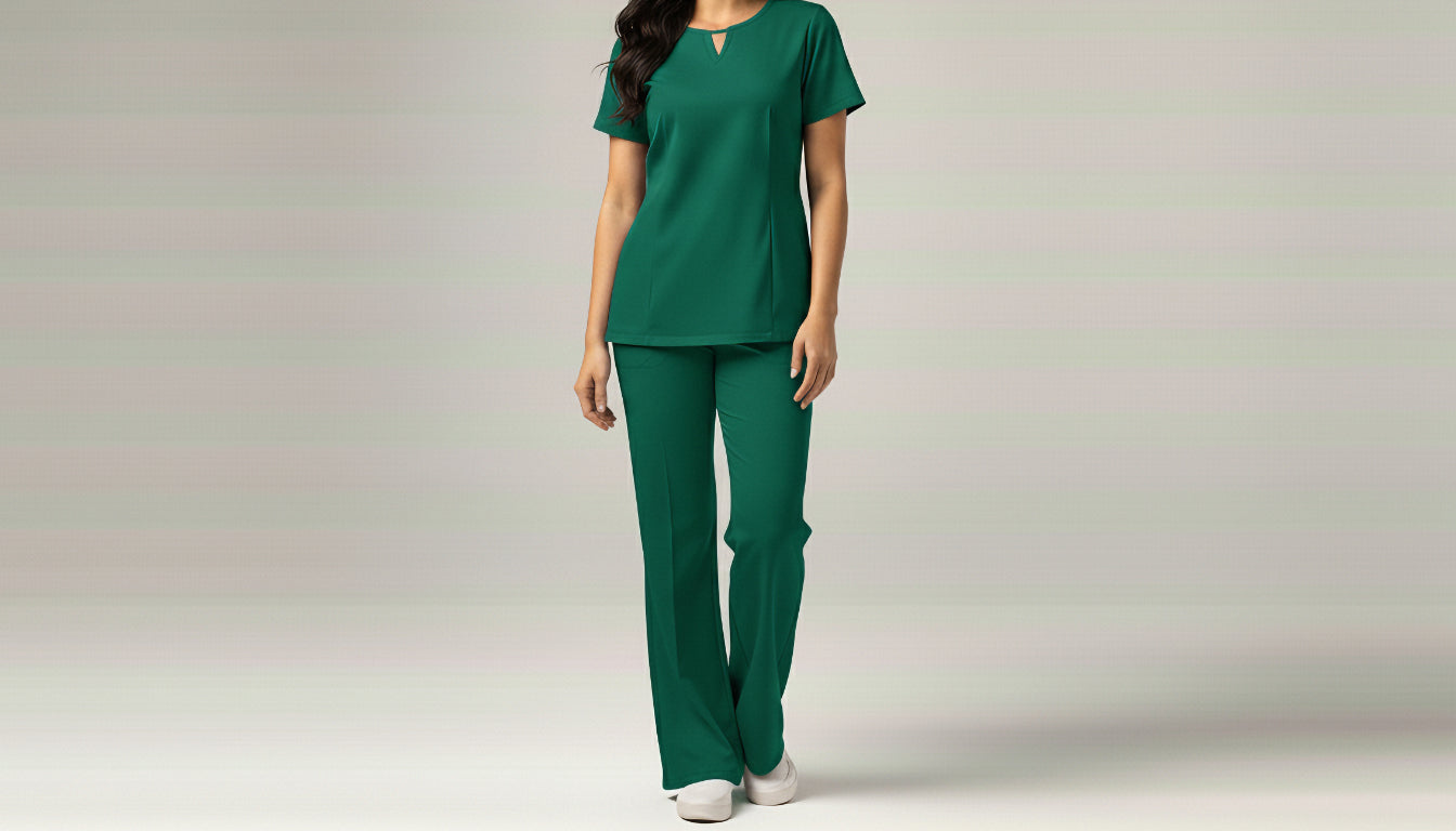 V-Neck Medical Set